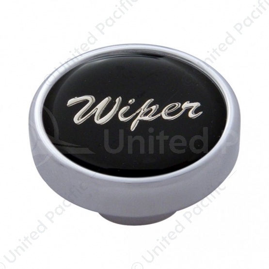 "Wiper" Dash Knob - Black Glossy Sticker