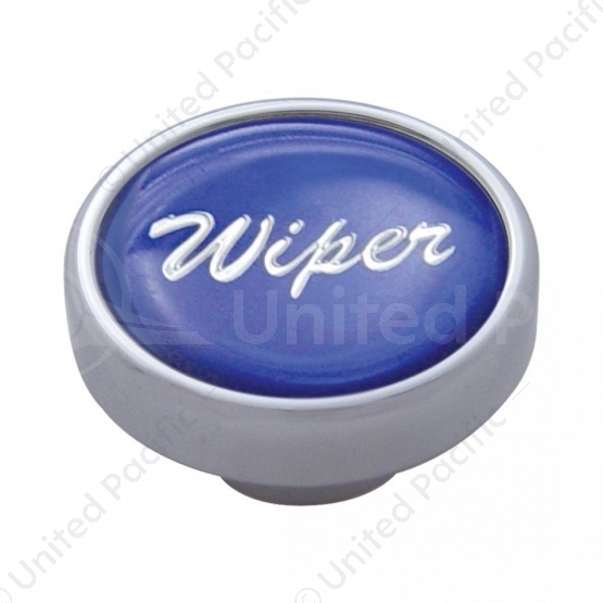 "Wiper" Dash Knob - Blue Glossy Sticker