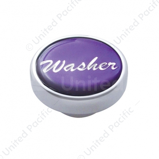 "Washer" Dash Knob - Purple Glossy Sticker