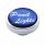 "Panel Lights" Dash Knob - Blue Glossy Sticker