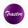 "Tractor" Glossy Air Valve Knob Candy Color Sticker -Candy Purple