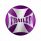 "Trailer" Maltese Cross Air Valve Knob Candy Color Sticker Only- Candy Purple
