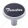 "Tractor" Long Air Valve Knob - Black Aluminum Sticker