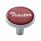 "Tractor" Long Air Valve Knob - Red Glossy Sticker