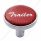 "Trailer" Long Air Valve Knob - Red Glossy Sticker