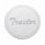 "Tractor" Stainless Air Valve Knob Plaque Only - Cursive Script