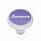 "Emergency" Deluxe Air Valve Knob - Purple Aluminum Sticker