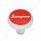 "Emergency" Deluxe Air Valve Knob - Red Aluminum Sticker