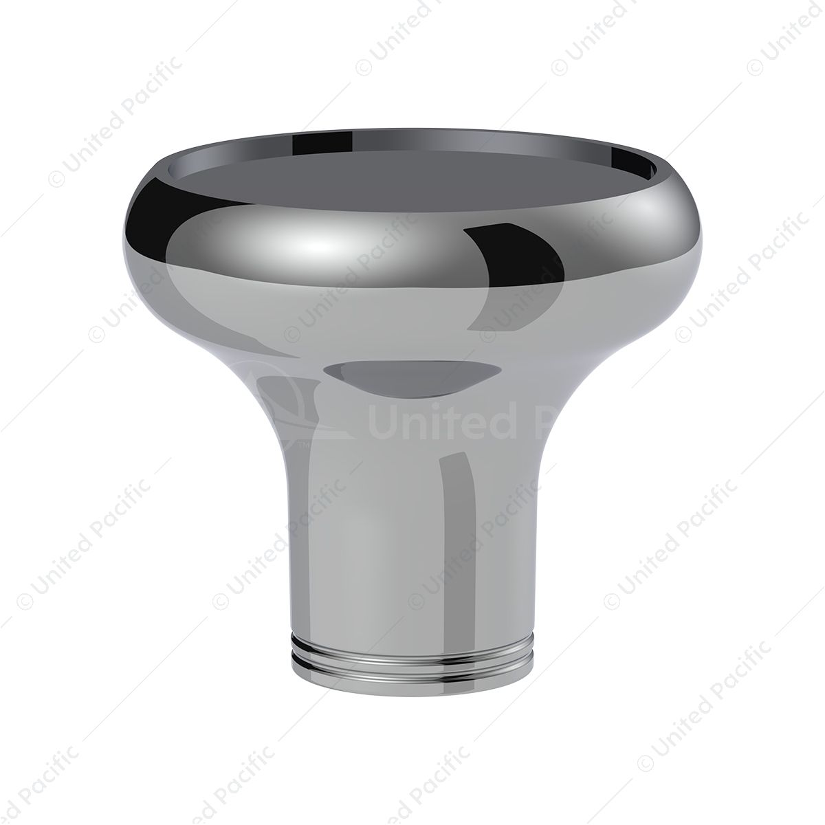 1/2"-13 Thread-On Aluminum Round Shift Knob - Chrome
