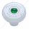 "Tractor" Deluxe Air Valve Knob - Green Crystal