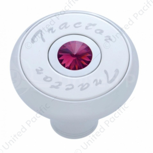"Tractor" Deluxe Air Valve Knob With Color Crystal