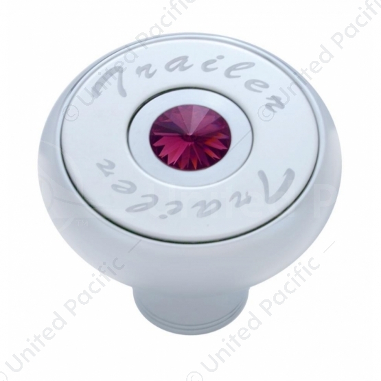 "Trailer" Deluxe Air Valve Knob - Purple Crystal