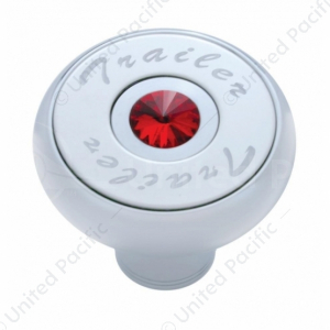 "Trailer" Deluxe Air Valve Knob With Color Crystal