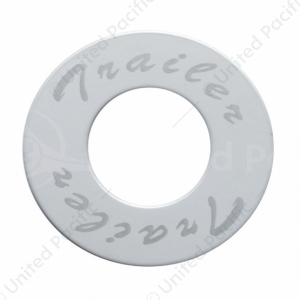 Stainless Deluxe Air Valve Knob Plaque Only
