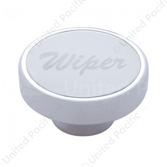 "Wiper" Dash Knob With Stainless Plaque