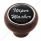 "Wiper/Washer" Wood Deluxe Dash Knob - Black Glossy Sticker