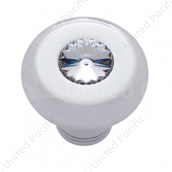 Small Deluxe Dash Knob With Clear Crystal