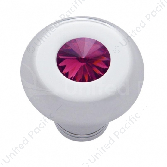 Small Deluxe Dash Knob With Purple Crystal