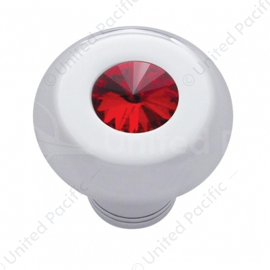 Small Deluxe Dash Knob With Red Crystal
