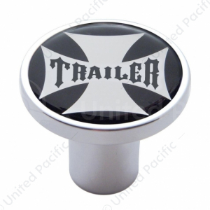 "Trailer" Air Valve Knob With Maltese Cross Sticker