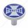 "Tractor" Long Air Valve Knob - Blue Maltese Cross Sticker