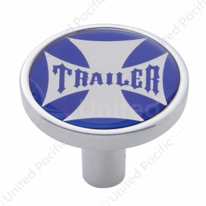 "Trailer" Long Air Valve Knob With Maltese Cross Sticker