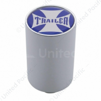 "Trailer" 3" Air Valve Knob - Blue Maltese Cross Sticker