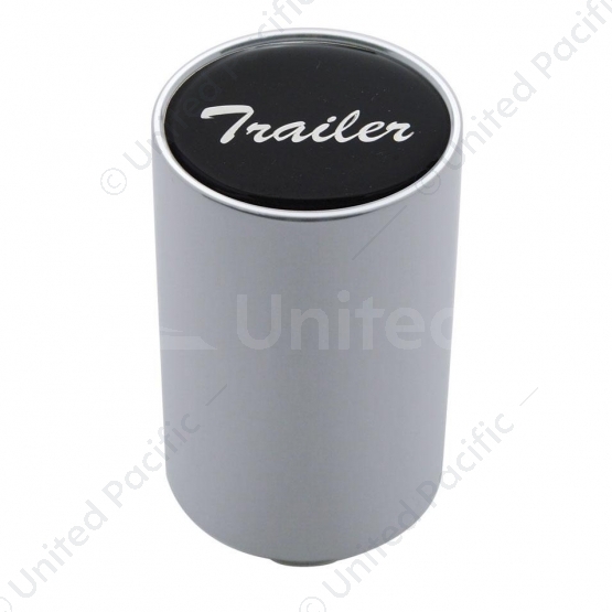 "Trailer" 3" Air Valve Knob - Black Glossy Sticker