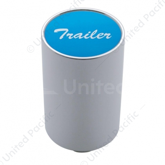 "Trailer" 3" Air Valve Knob - Blue Glossy Sticker