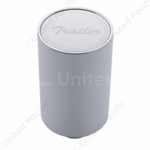 3" Air Valve Knob - Stainless Plaque With Cursive Script