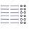 Peterbilt Shift Plate Screw Set (Bulk)