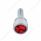 3/4" Short M6-1.0 Dash Screw For Kenworth - Red Crystal (12-Pack)