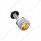 Dash Screw With Amber Crystal For Peterbilt (2001-2005)(Bulk)