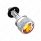 Dash Screw With Amber Crystal For Peterbilt (2001-2005)(6-Pack)