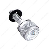 Dash Screw With Clear Crystal For Peterbilt (2001-2005)(6-Pack)