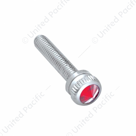 Dash Screw For 2002 Kenworth -  Red Crystal (Bulk)