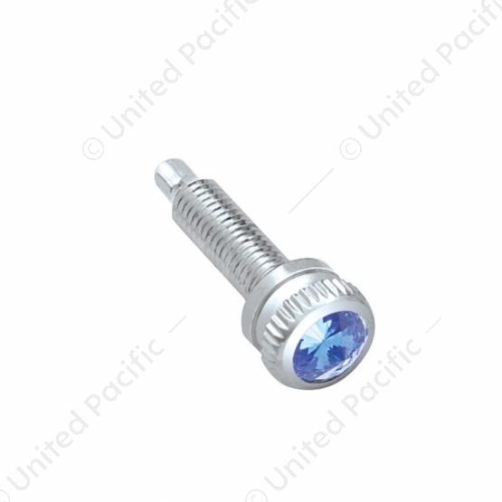 Short Dash Screw With Blue Crystal For Navistar International (6-Pack)