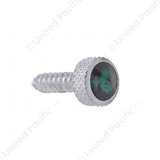 Upper Dash Screw For Kenworth - Green Crystal (6-Pack)