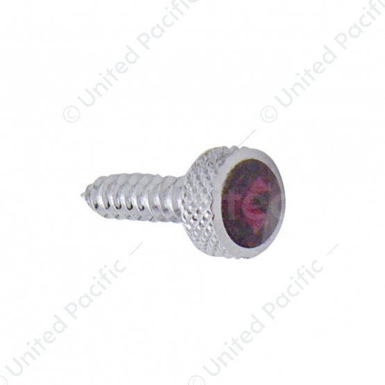 Upper Dash Screw For Kenworth - Purple Crystal (6-Pack)