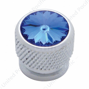 Chrome Bolt Head With Color Crystal