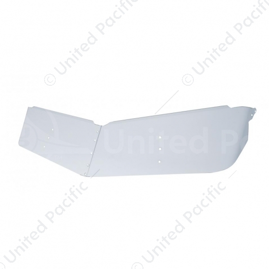 13" Stainless Low Roof Drop Sunvisor For 2004-2007 Peterbilt 379 With Low Roof