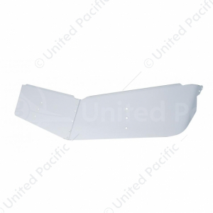 13" Stainless Low Roof Drop Sunvisor For 2004-2007 Peterbilt 379 With Low Roof