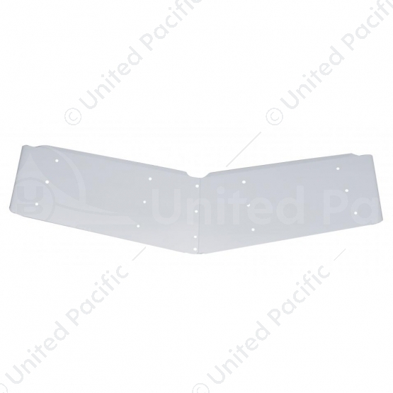 14" Stainless Ultra Cab Drop Sunvisor For 1997-2001 Peterbilt 379