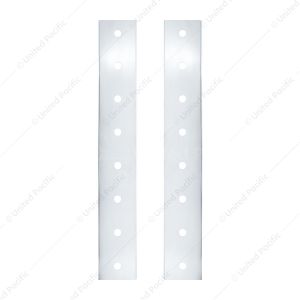 430 Stainless Steel Front Air Cleaner Light Bracket-16 Light Cutouts