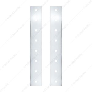 430 Stainless Steel Rear Air Cleaner Light Bracket-16 Light Cutouts