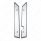 Side Window Post Covers For Freightliner FL Classic (1990-2010) & FLD (1989-2009) (Pair)