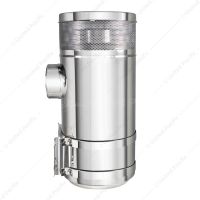 15" Stainless Air Cleaner Kit With Brackets For Peterbilt