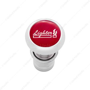 Deluxe Cigarette Lighter - Red Glossy Sticker