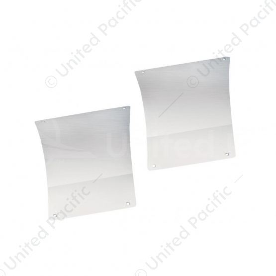 Stainless Peterbilt 579 Back Step Trim - Lower