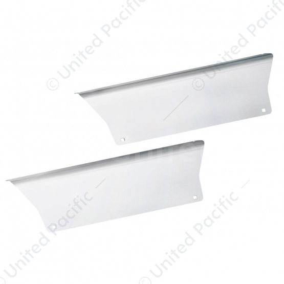 Stainless Peterbilt 579 Back Step Trim - Upper